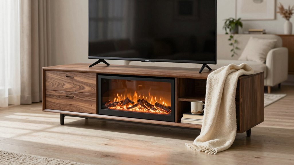 8 Best Fireplace TV Stands for 2026